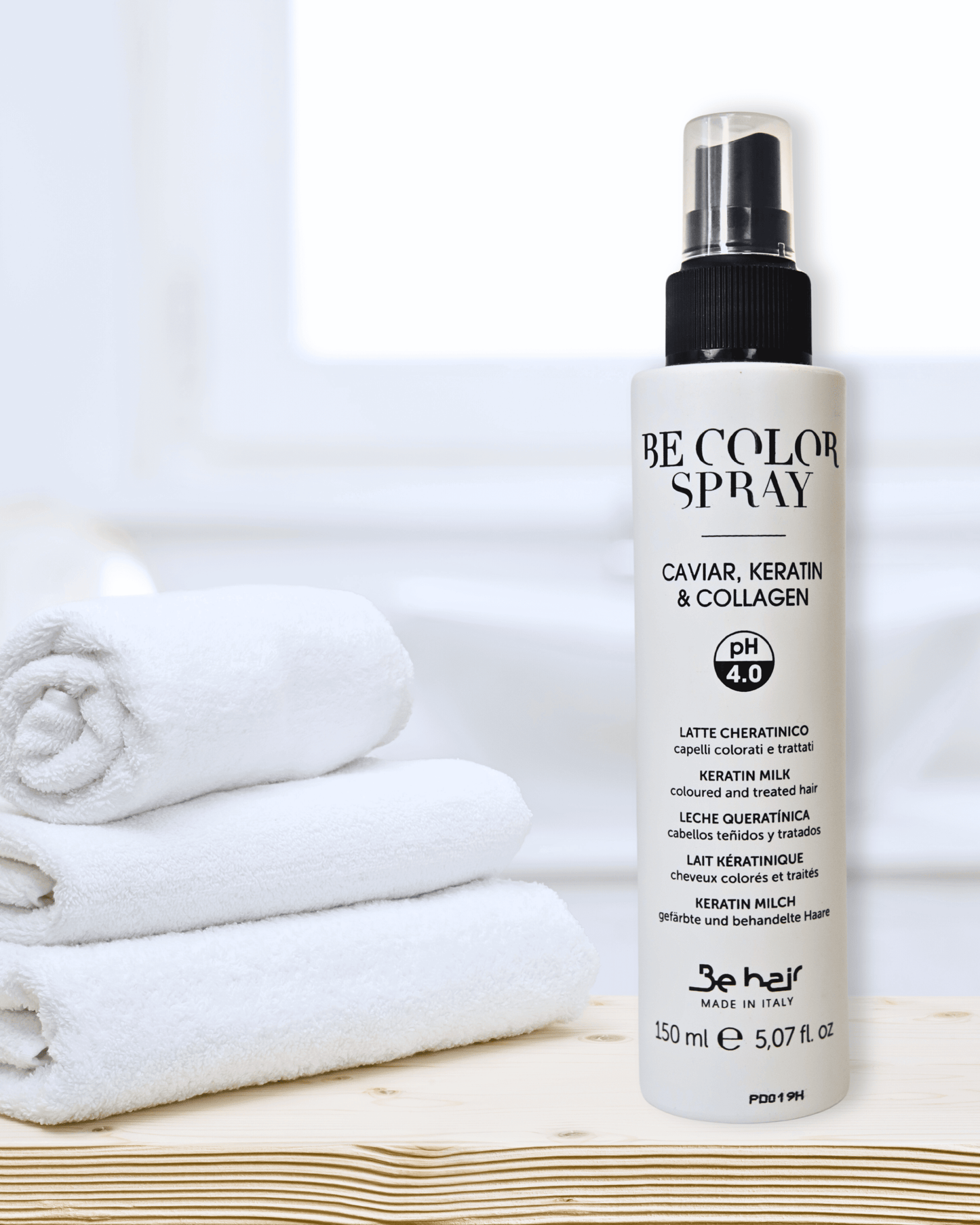 Be Color lait keratinique spray 150 ml - Caviar, Keratin et Collagen
