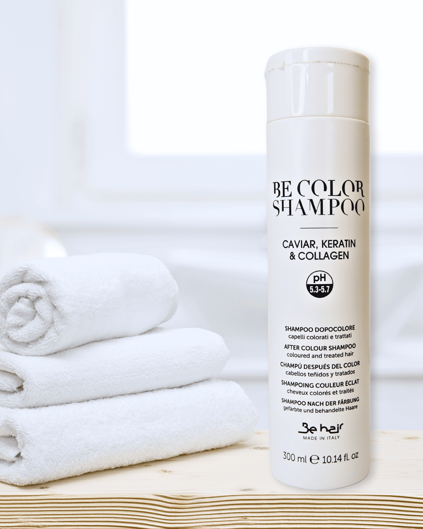 Be Hair Be Color Shampoo Caviar, Keratin et Collagen 300 ml