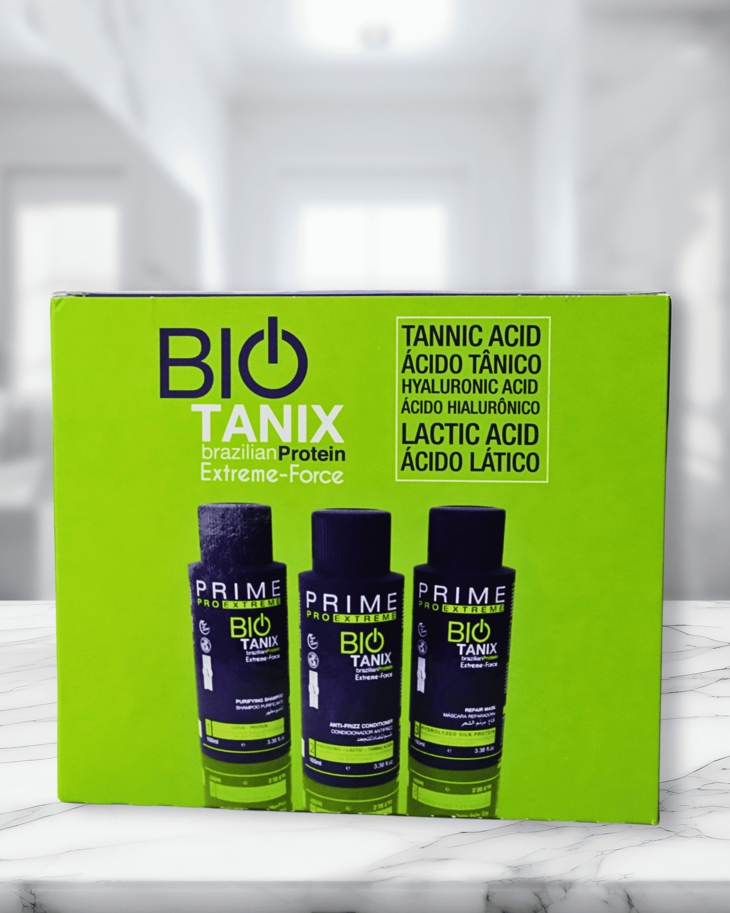 Lissage prime bio tanix kit 3x100ml - Sans formole étape par étape