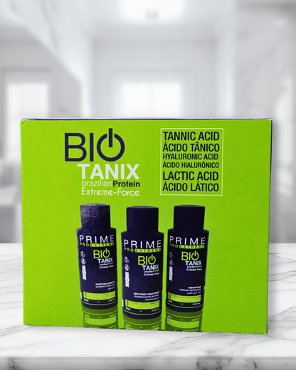 Lissage prime bio tanix kit 3x100ml - Sans formole étape par étape