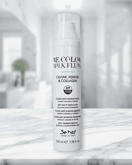 Be Color milk fluid 100 ml - Caviar, Keratin et Collagen - Anti fourche sans rasage