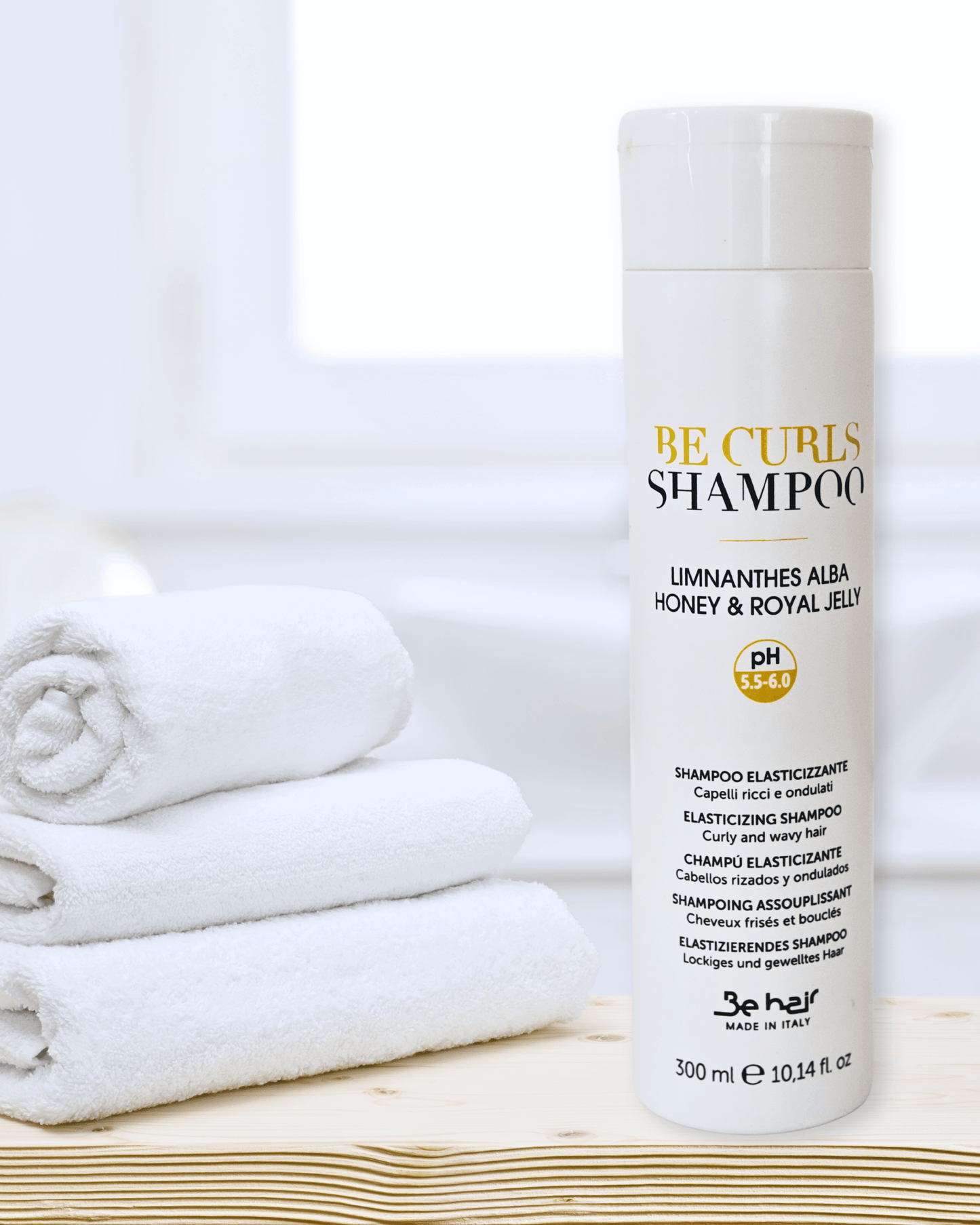 Be Hair Be curls ( Pour cheveux bouclés ) DUO mask et shampoo 300 ml - Caviar, Keratin et Collagen - Sans sulfates - sans parabenes