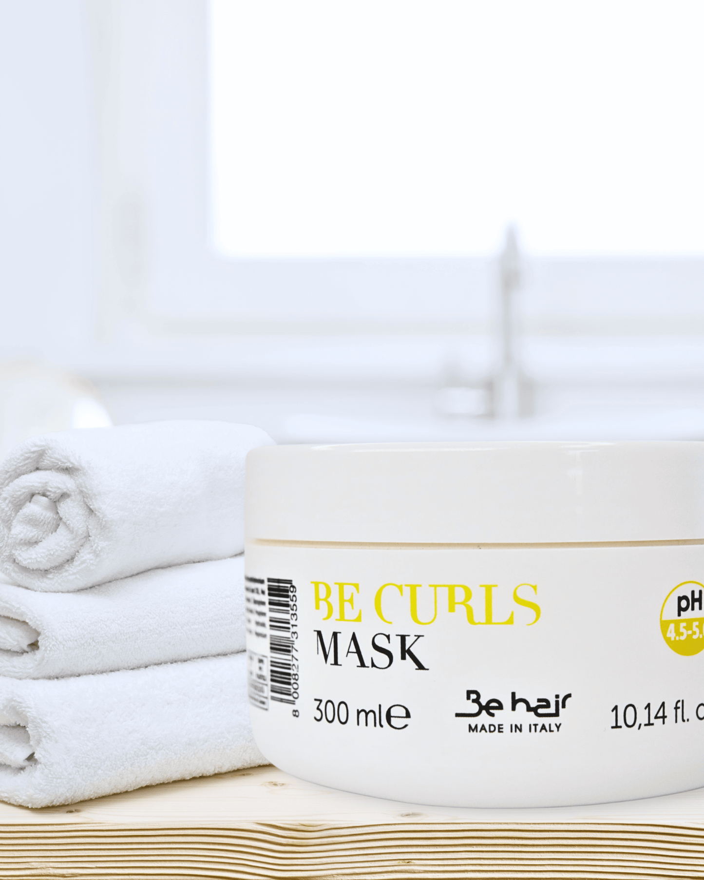 Be Hair Be curls ( Pour cheveux bouclés ) DUO mask et shampoo 300 ml - Caviar, Keratin et Collagen - Sans sulfates - sans parabenes