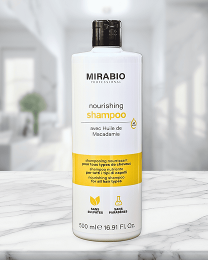 Mirabio nourishing (shampoo+Mask) - Sans sulfates - sans parabenes - sans sel